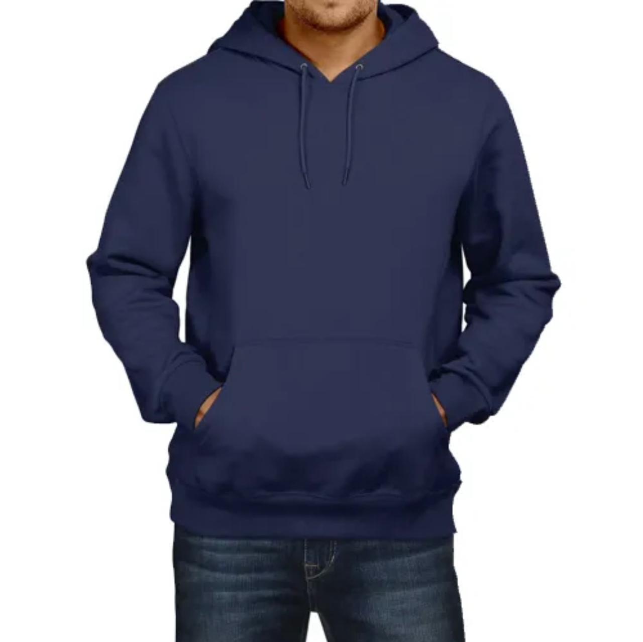 Unisex navy blue hoodie